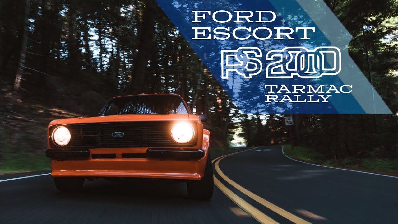 Ford Escort RS2000: характеристики ралли по асфальту