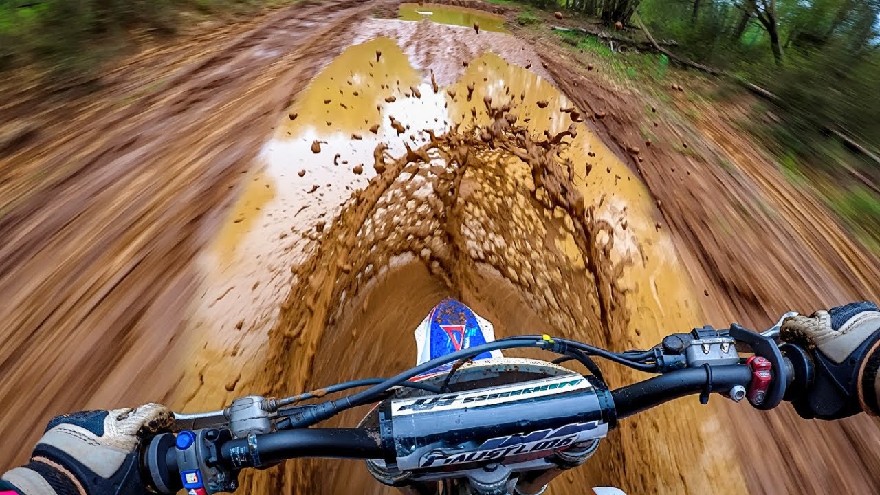 From Fog to Freefall: Extreme Mountain Hard Enduro Riding wild POV Ride