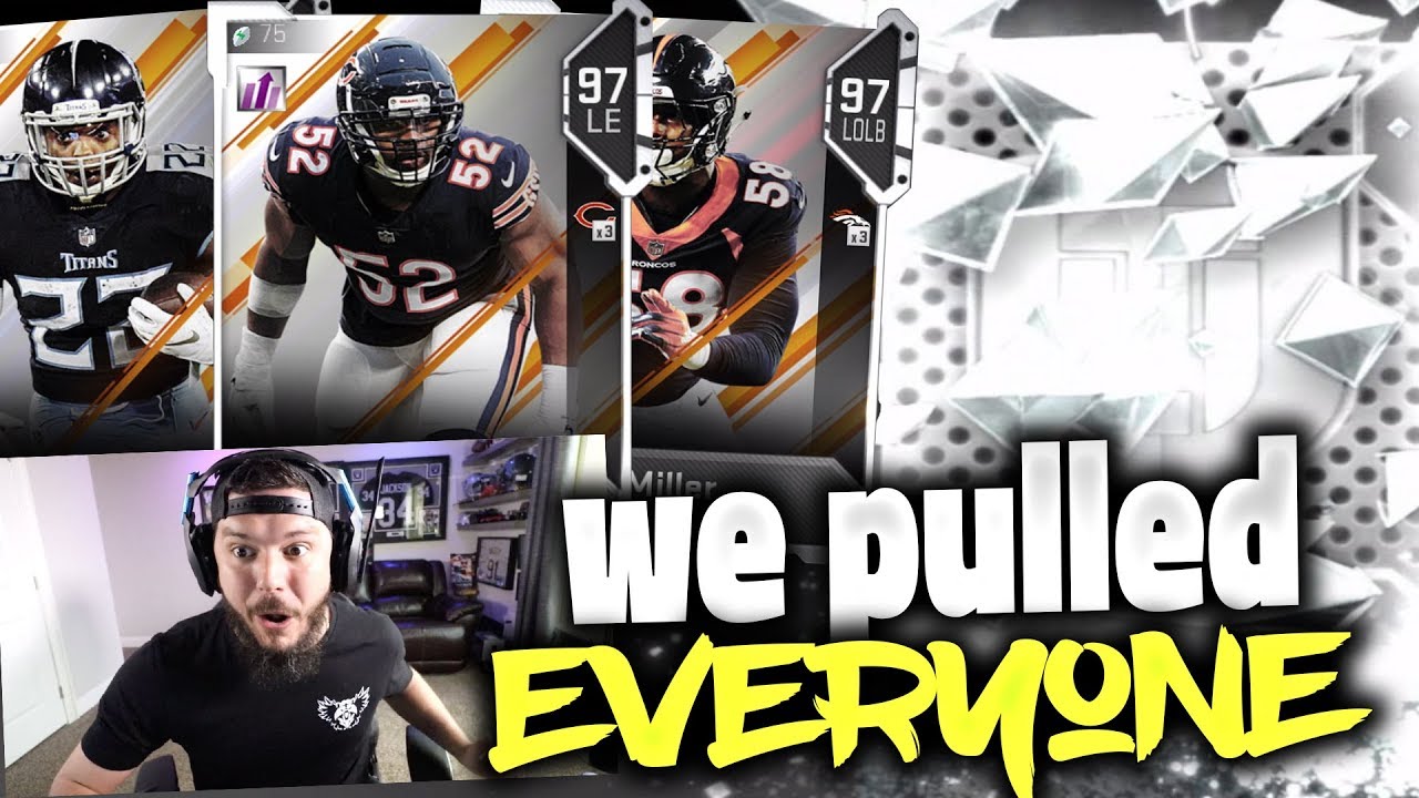 WE PULLED EVERYONE!! Madden 19 Pack Opening