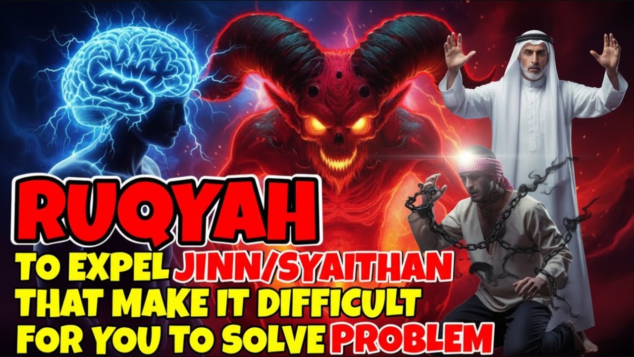 Burning Ruqyah Expel Jinn and Satan Permanently Disturbing Your Body