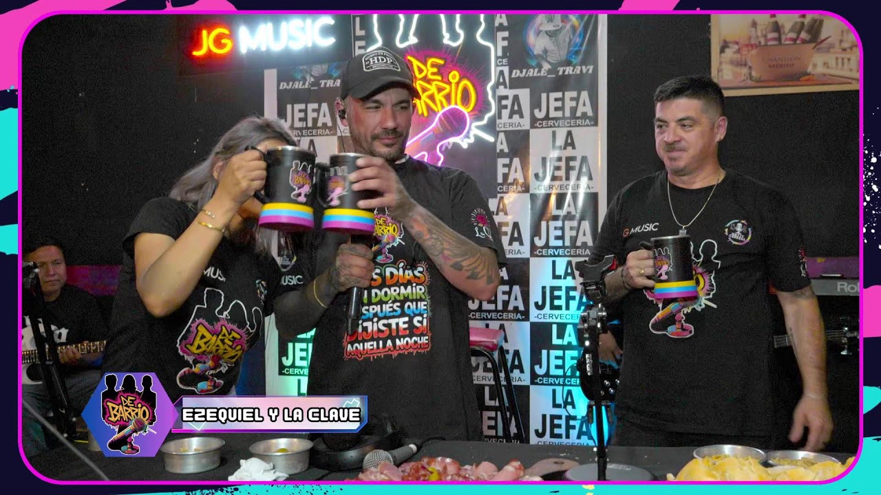 DE BARRIO / EZEQUIEL Y LA CLAVE EN VIVO / PROGRAMA COMPLETO
