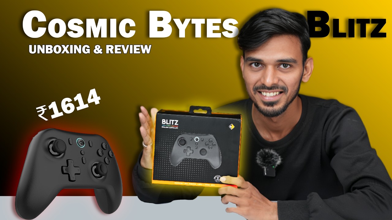 Cosmic Bytes Blitz Controller Unboxing and Review