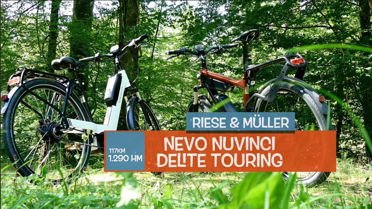 Doppeltest Delite touring & Nevo nuvinci 117km 1.290Hm