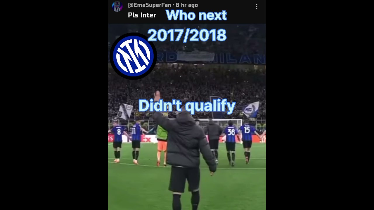 Inter milan Champions League stats! #football #intermilan #soccer