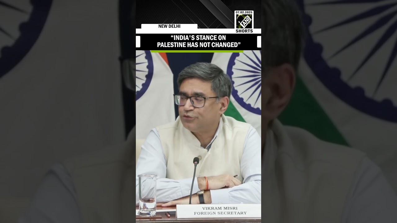 India's stance on Palestine has not changed: Foreign secretary Vikram Misri on Trump&rsquo;s Gaza proposal