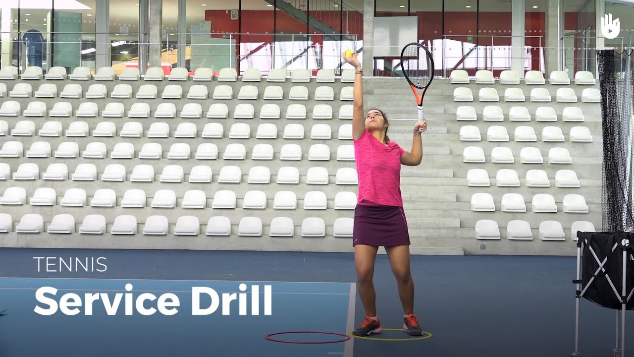 Serve Drill: Toss and Balance | Tennis