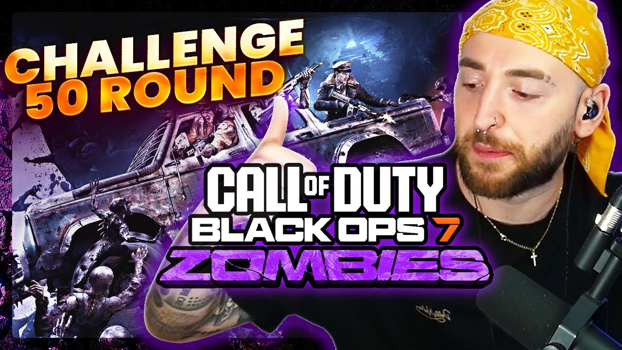 COD Black Ops 7 ZOMBIE Round 50! Gameplay challenge