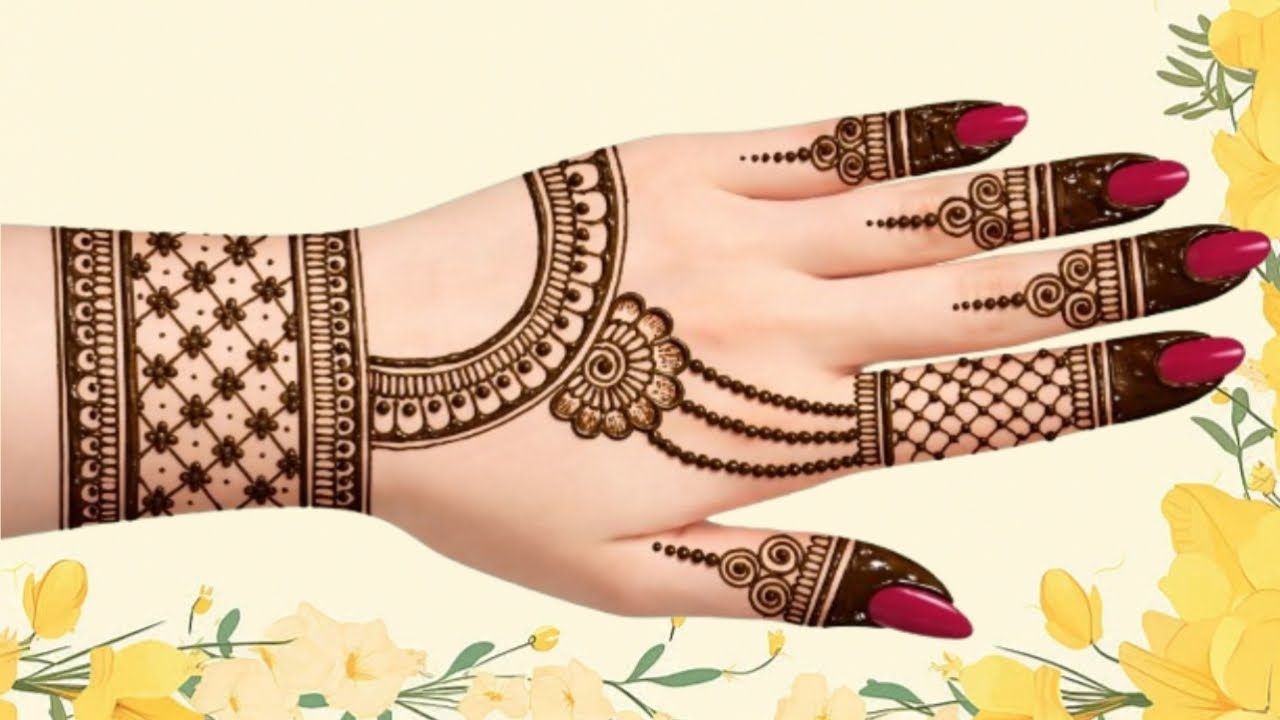 New Trending Back Hand Mehndi Design |Simple Mehndi Designs | Mehandi Design | Mehndi Designs 