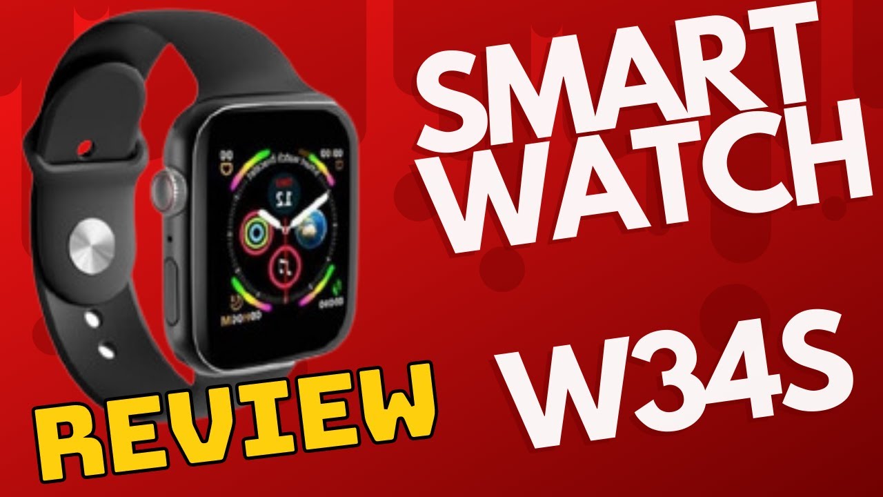 SMARTWATCH W34S REVIEW FUNÇÕES | Primeiras impressões
