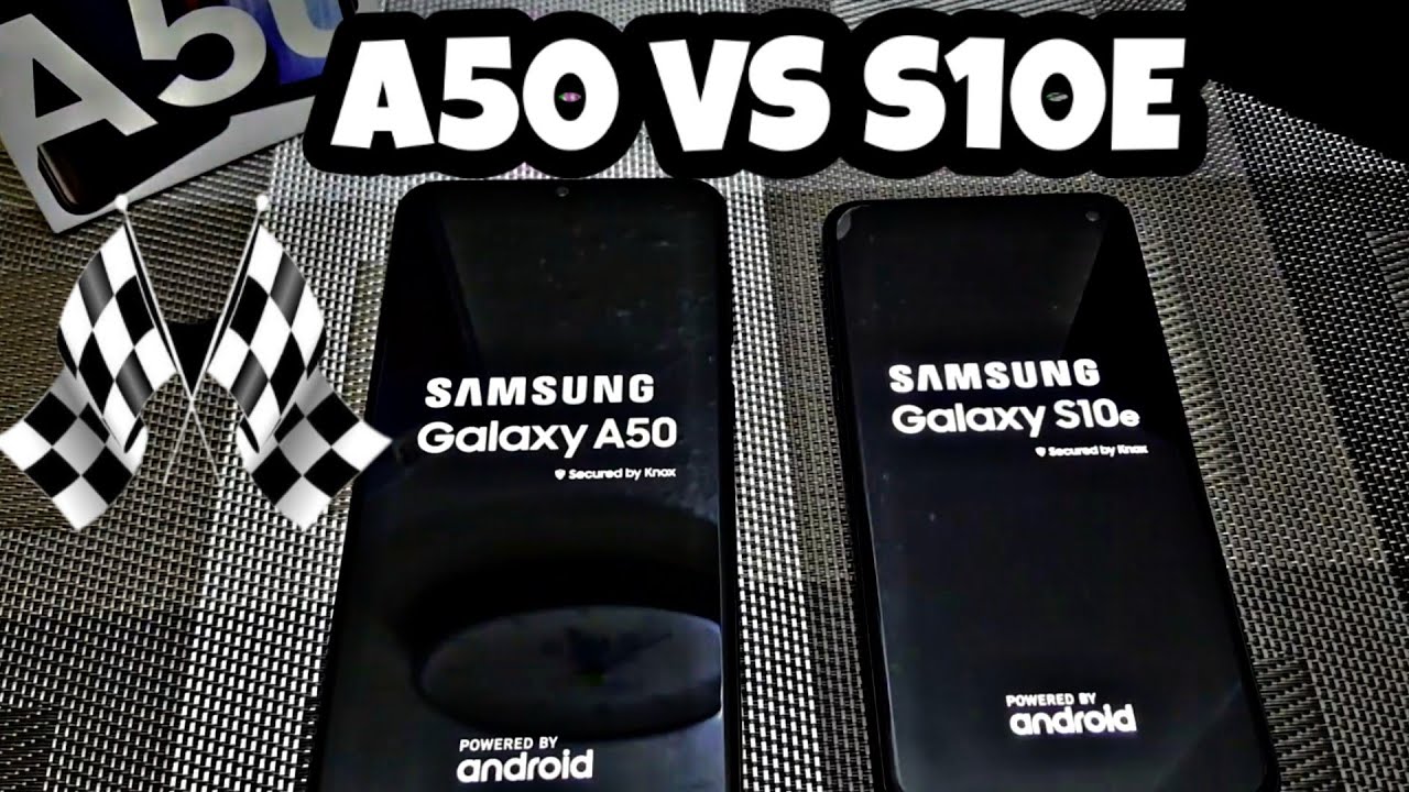 Galaxy A50 VS GALAXY S10E SPEED TEST! (IS IT BETTER THEN S10?)