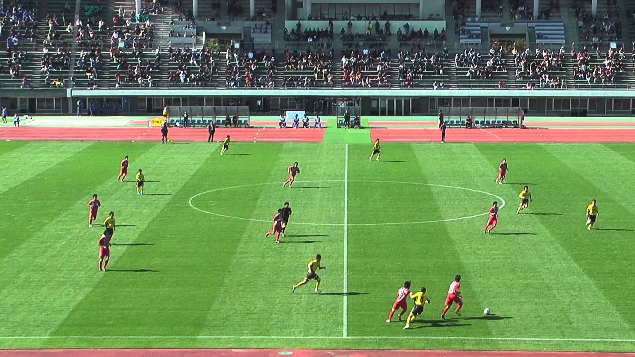 第９１回高校サッカー選手権　日本航空高校ｖｓ帝京第三　ハイライト