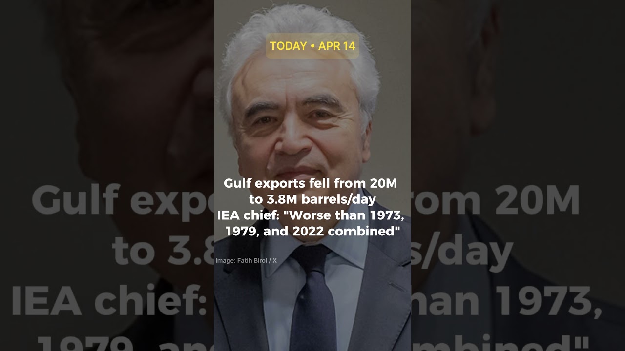 Gulf Oil Exports Crashed 81% &mdash; Worse Than Any Shock in History 🚨