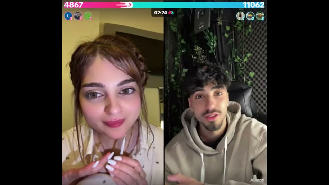 نور كيست مع نور الهدى خطط لبكرى واجمل غزل من الان وردة فعل نور