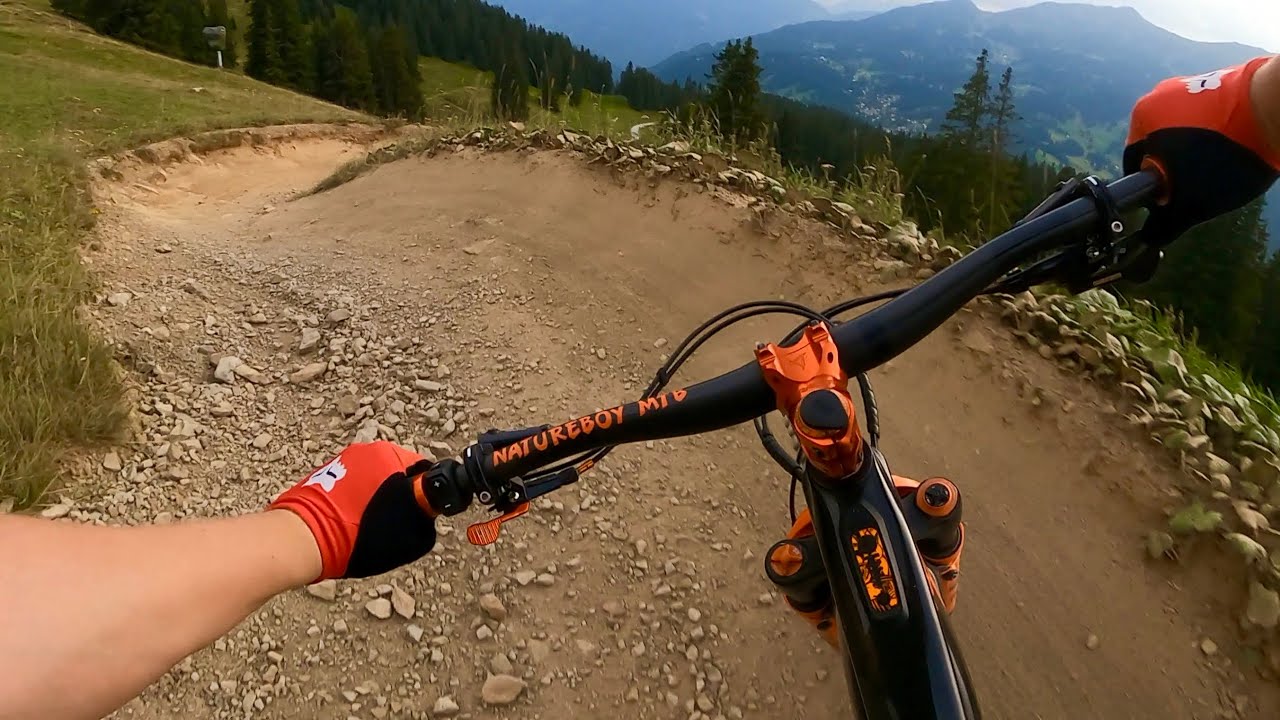 Flow Line Real Full Run Lenzerheide Schweiz | Bike Kingdom Switzerland Blue Line POV