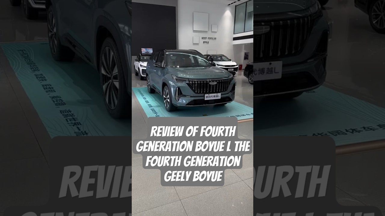 This SUV is a Tech Beast! Full Review of the 2024 Geely Boyue L 📱💨 #CarReview #chinesecars #fyp