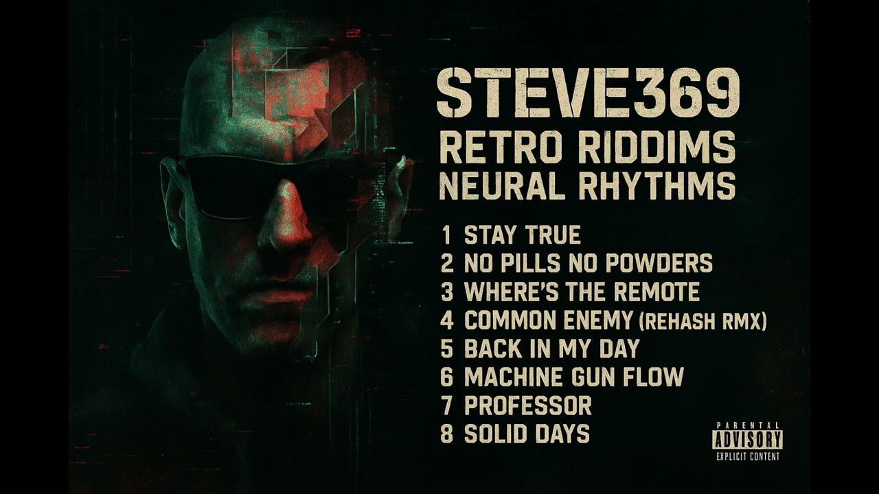 STEVE369 – Retro Riddims / Neural Rhythms (Full Grime Project)