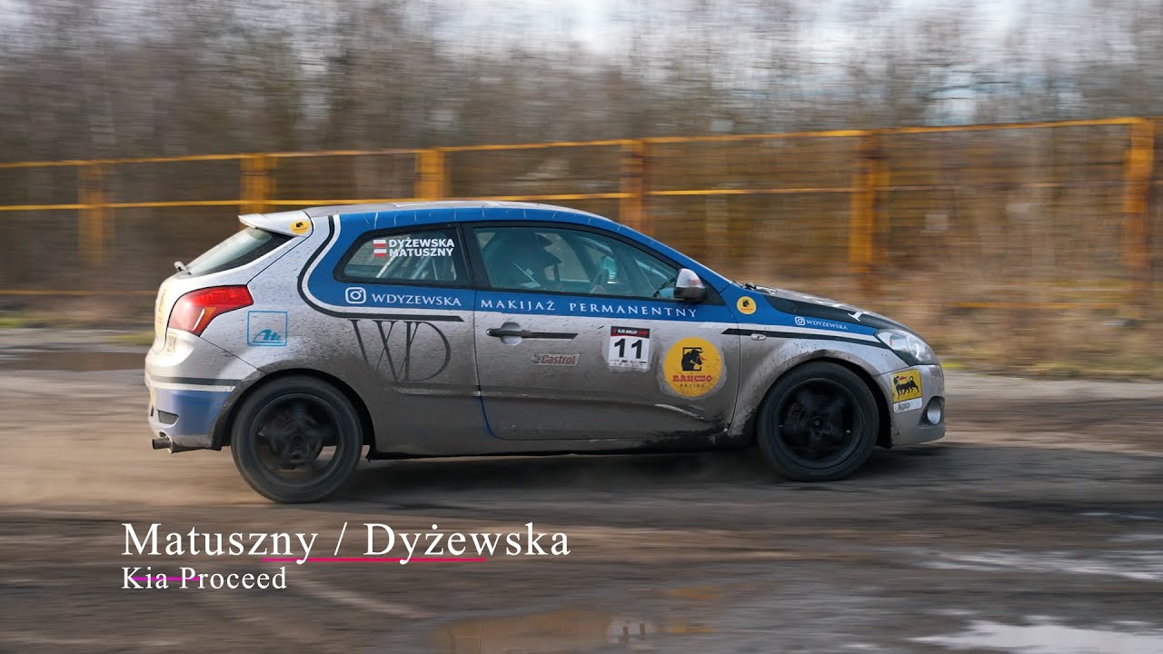 Michał Matuszny / Weronika Dyżewska - Kia Proceed | 2 KJS Rally Park Kaczyce 2024