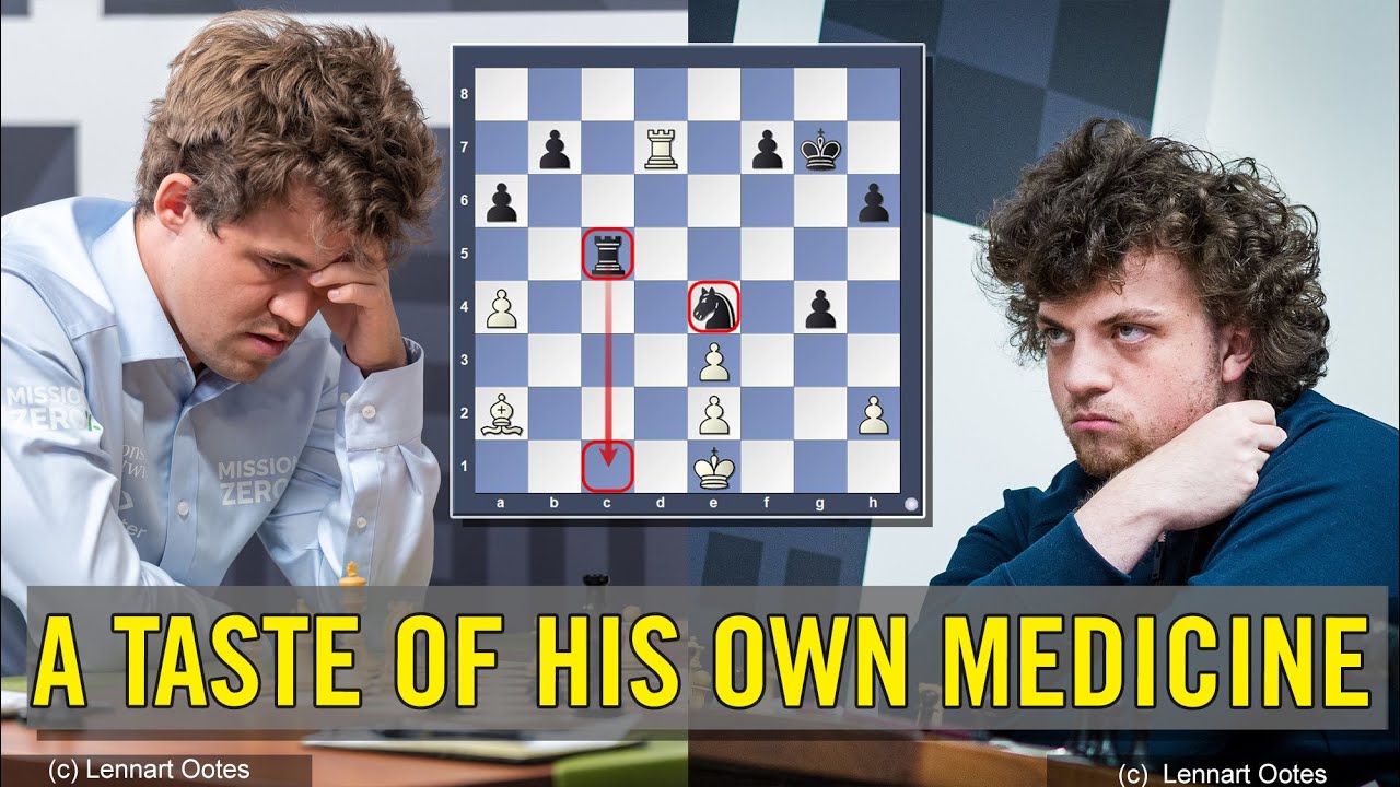 A taste of his own medicine | Magnus Carlsen vs. Hans Niemann | Sinquefield Cup 2022