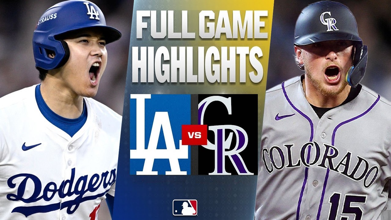 Los Angeles Dodgers vs Colorado Rockies Full Game Highlights | July 6,2026 - MLB