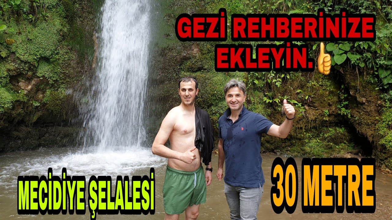 SAKARYA KARAPÜRÇEK MECİDİYE ŞELALESİ DOĞADA HAFTA SONU GÜNÜBİRLİK YAKIN ÇEVRE GEZİLECEK YERLER.VLOG