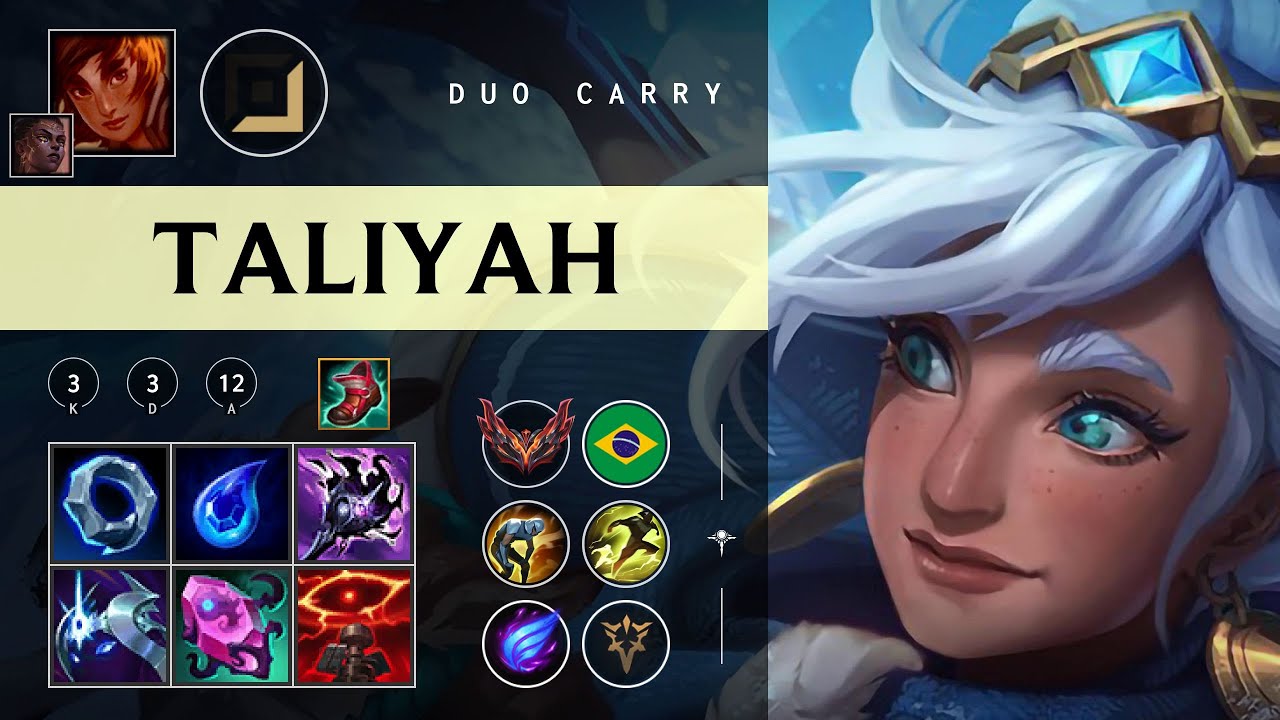 Taliyah Carry vs Zeri - BR Grandmaster Patch 26.02