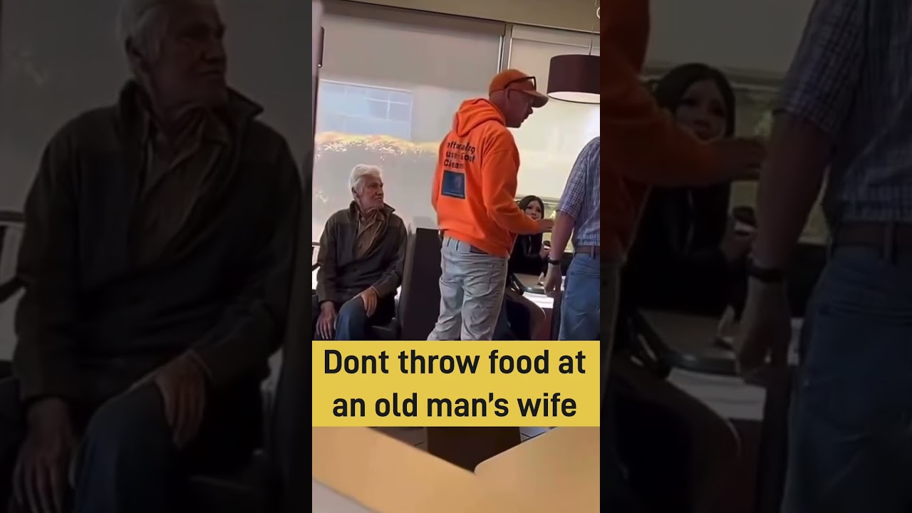 Don&rsquo;t Throw Food at Man&rsquo;s Wife 😂 #shorts 