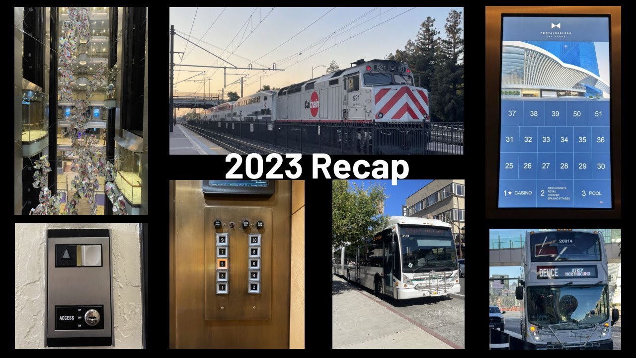 2023 Recap | Best Elevator and Transit Moments of the year