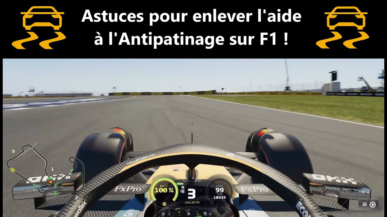 TUTO F1 25 : Comment Enlever l'Antipatinage ! (Aides, Conseils...) 
