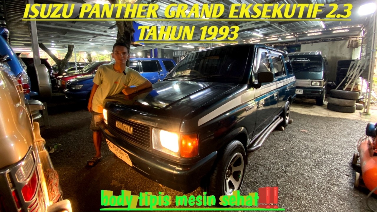 ISUZU PANTHER GRAND EKSEKUTIF 2.3 THUN 1993 BODY TIPIS MESIN TOP YG DI SHOWROOM OMAH PATHER PONOROGO