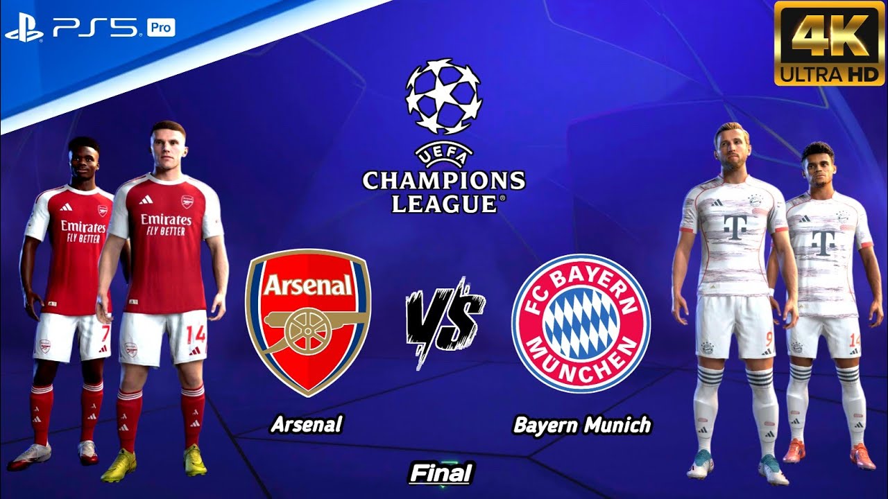 EA FC 26 - Arsenal Vs Bayern Munich Ft. Gyokeres, Harry Kane | UEFA Champions League [PS5™PRO 4K60]