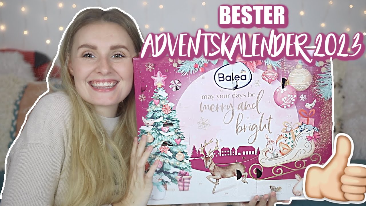 BESTE! BALEA ADVENTSKALENDER 2023 UNBOXING! BESTER BEAUTY Kalender unter 20€ aus der DROGERIE! 😍