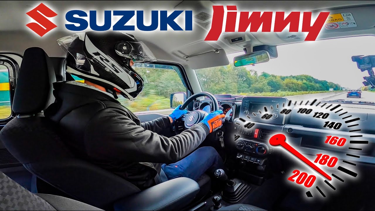 НОВЫЙ SUZUKI JIMNY 2023 ТЕСТ НА МАКСИМАЛЬНУЮ СКОРОСТЬ * Страшно *