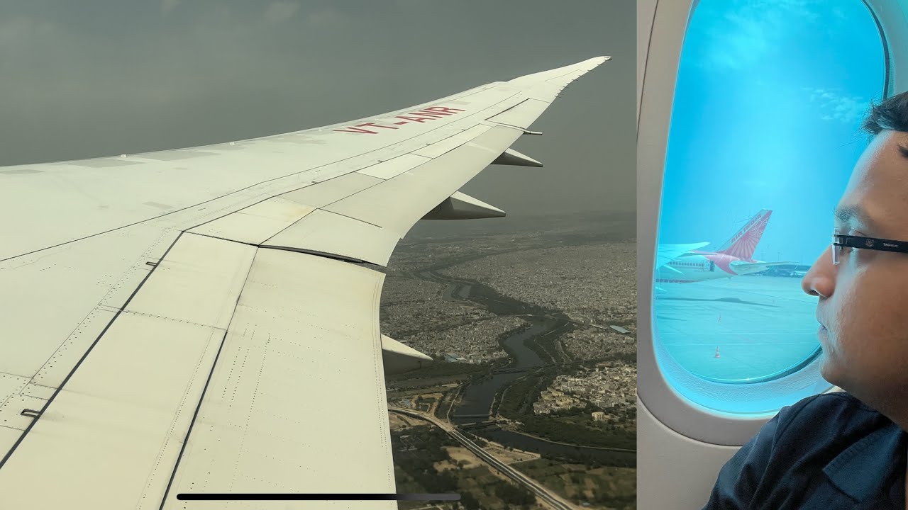 India to Germany Travel Vlog Part 1 | Bye India !!! | Air India Baggage Guidelines | Takeoff