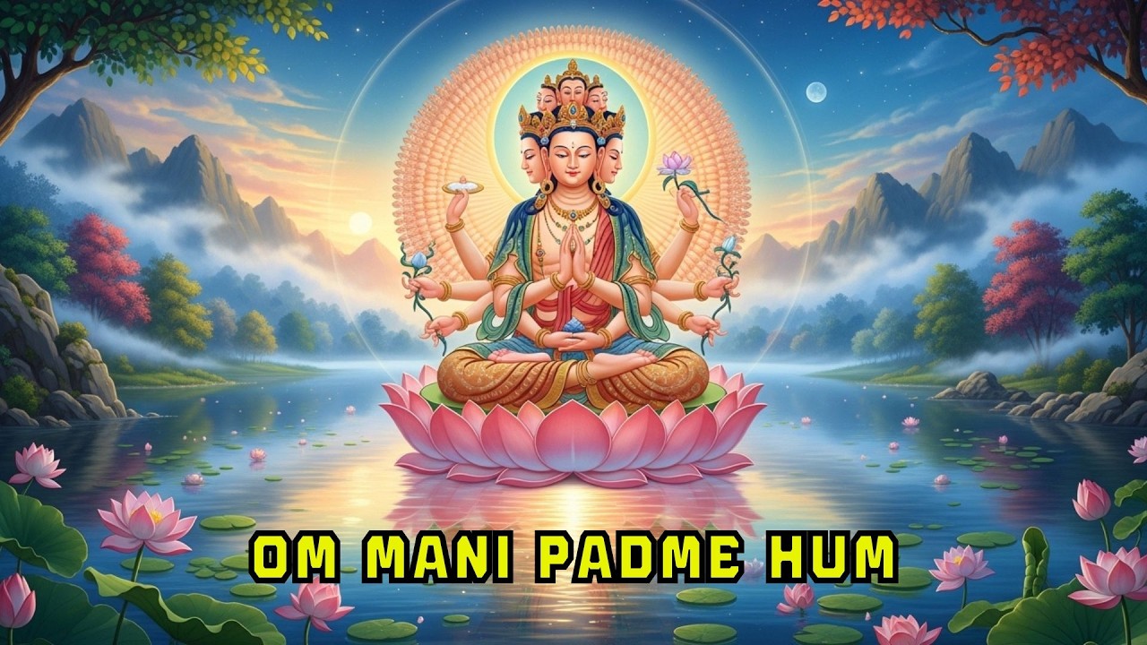 🪷 Om Mani Padme Hum 🪷 | Lục Tự Đại Minh Chân Ngôn · Âm Nhạc Thiền Chữa Lành · Bình An