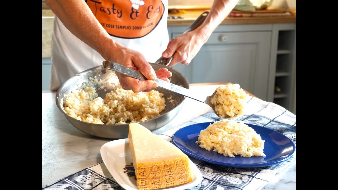 Risotto al Parmigiano Cremoso Semplice e Gustoso | Parmigiano Cheese Rice Tasty and Easy