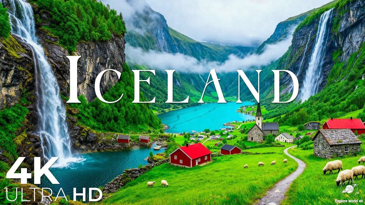 Iceland 4K | Iceland Highlands, Isle of Surtsey & Epic Mountain Landscapes