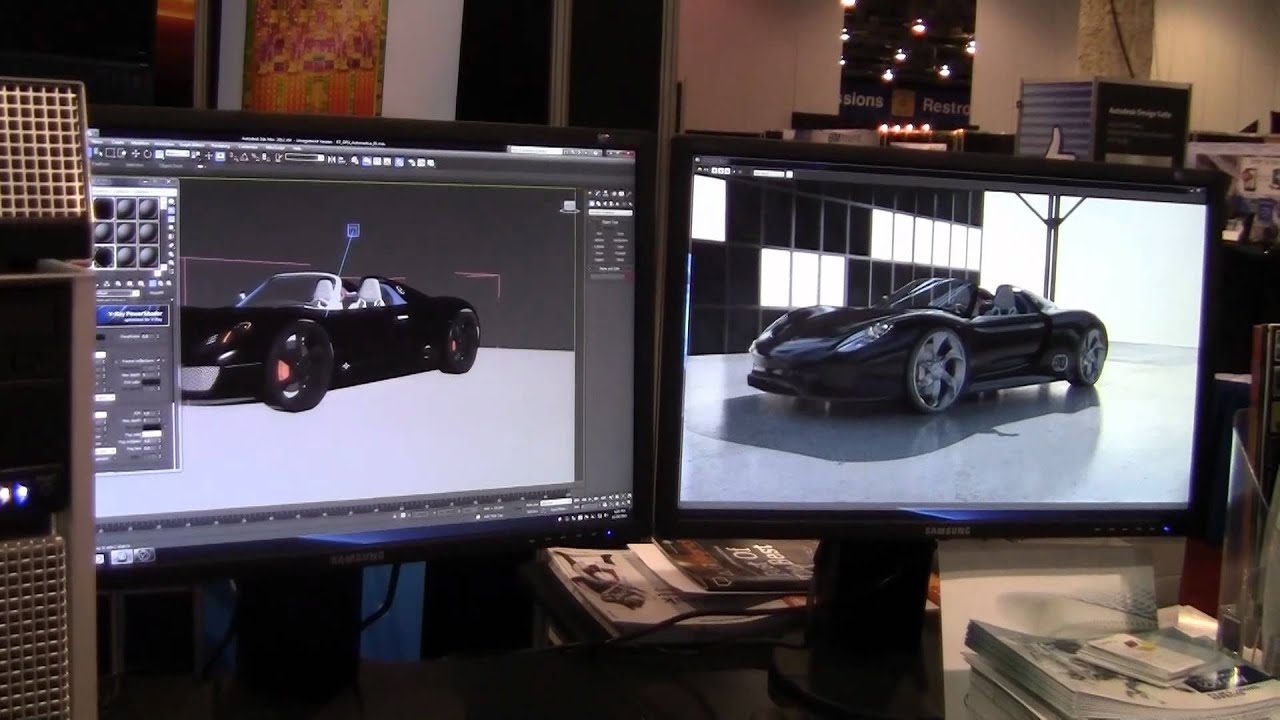 AU 2011: Incredibly Fast V-Ray Rendering w/ 3DBOXX 4920 XT