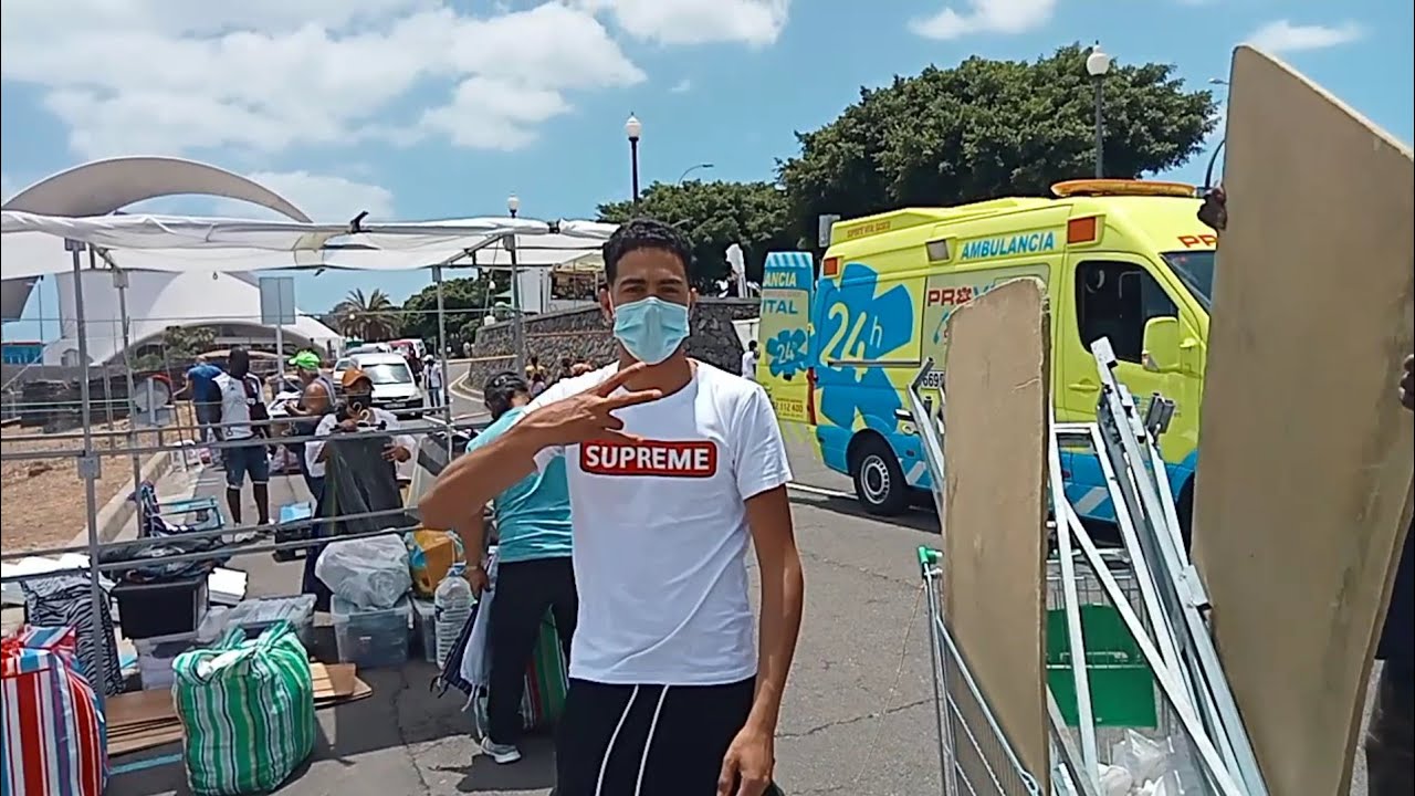 سوق الشعبي في تنريفي شوفو النظام🇪🇦🇮🇨