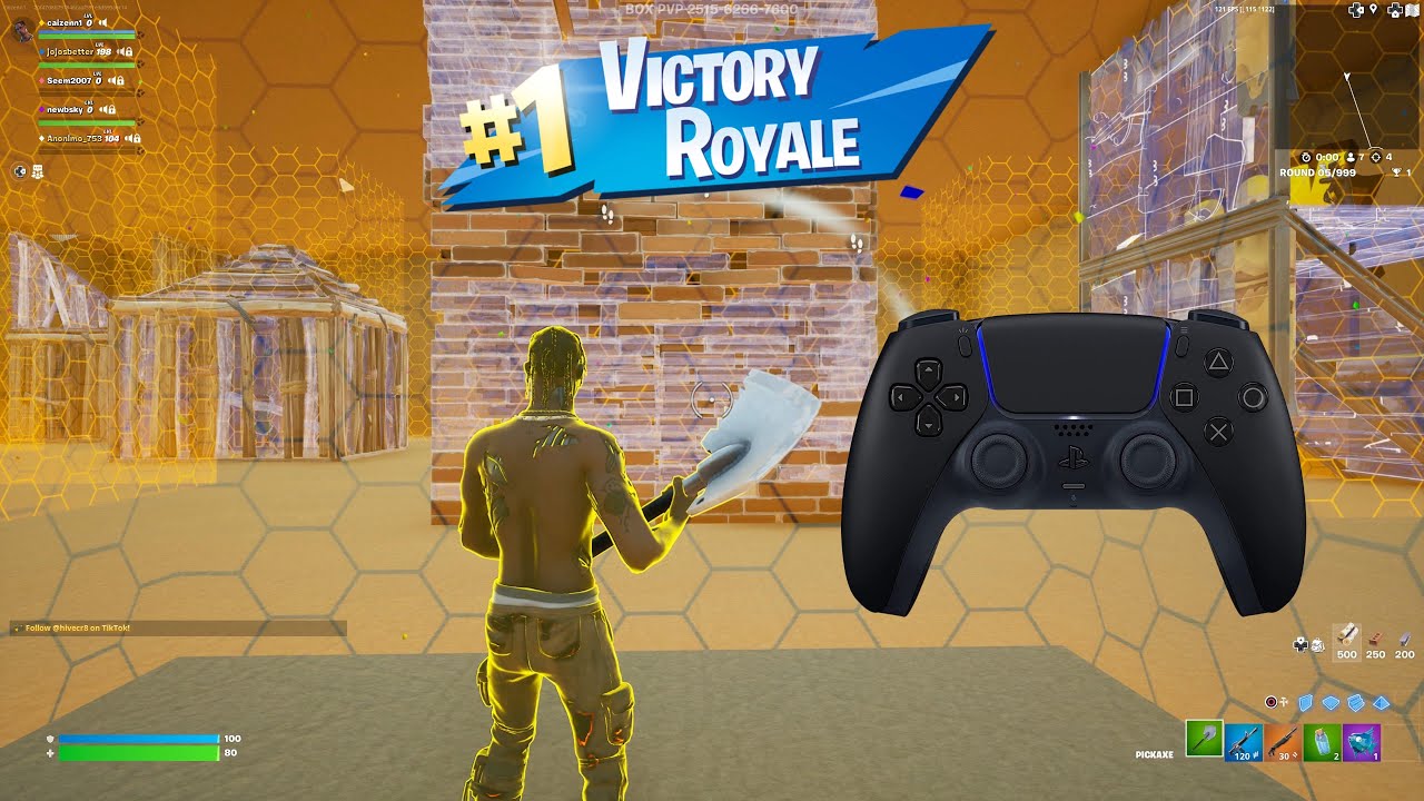 Travis Scott Fortnite Box Fight📦 Gameplay🏆 (Chapter 5 Season 2) [PS5]