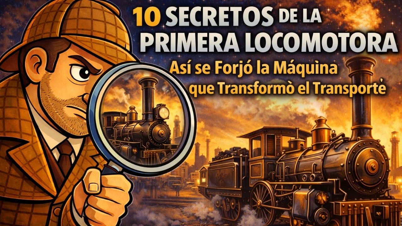 10 Secretos de la Primera Locomotora: Así se Forjó la Máquina que Transformó el Transporte