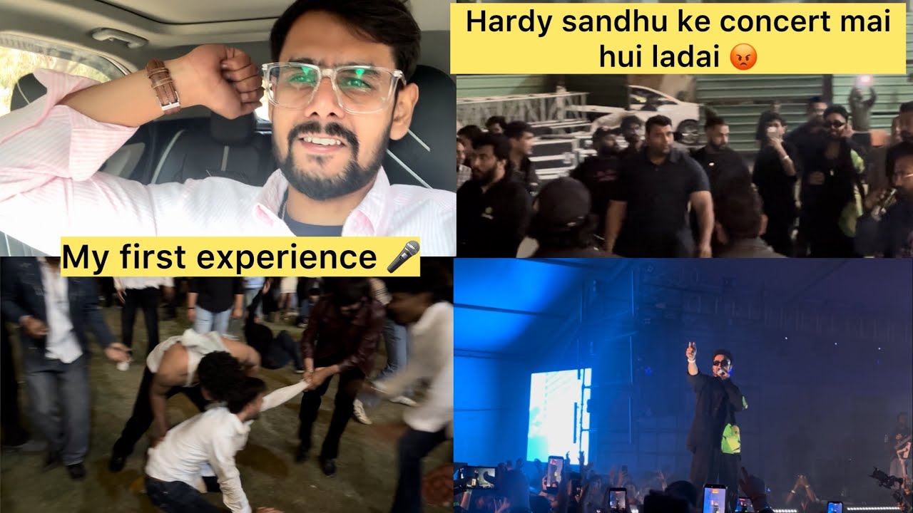 My First Concert Ever Ladai hogyi 😤😱