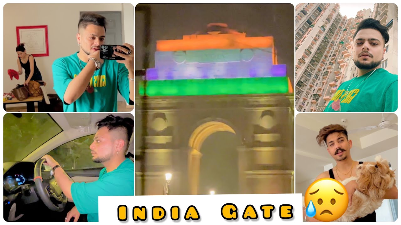 India Gate Te Hogi Klol😢☹️ || Raat Nu Kde Na Jaio India Gate || Ankush Thakur ||