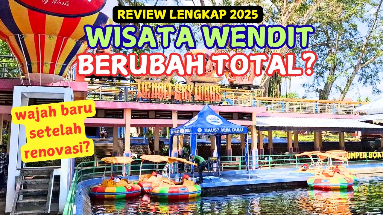 WISATA WENDIT MALANG TERBARU 2025 - BANYAK WAHANA BARU!! Sebagus Apa Sekarang?