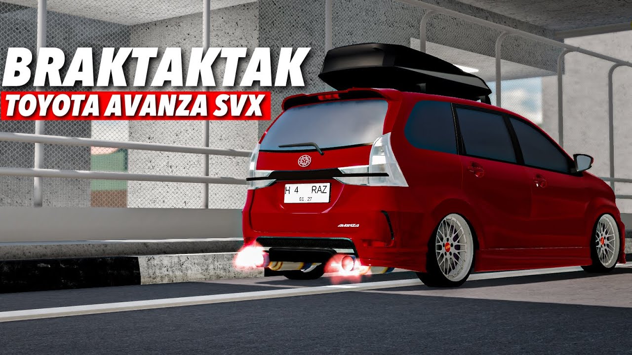 MODIFIKASI TOYOTA AVANZA SVX 2019🔥| ROBLOX CDID‼️