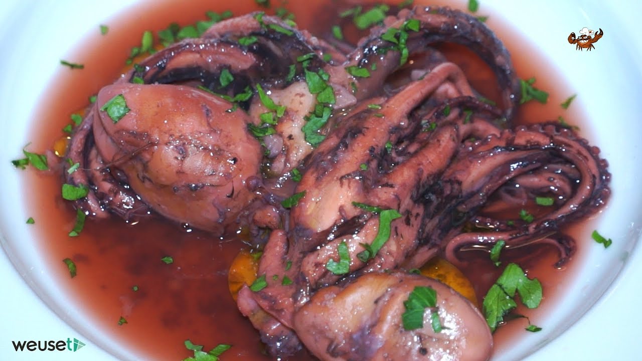 317 - Moscardini affogati...e mai pi&ugrave; ritrovati! (antipasto a base di pesce semplice e saporito)