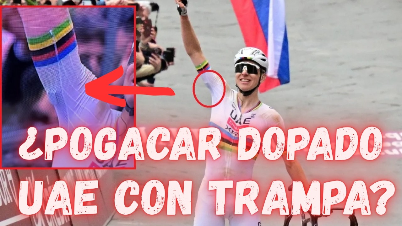 ¿POGACAR HIZO TRAMPA CON DISPOSITIVO? YATES HABLO DE POGACAR Y UAE LO DEFIENDE