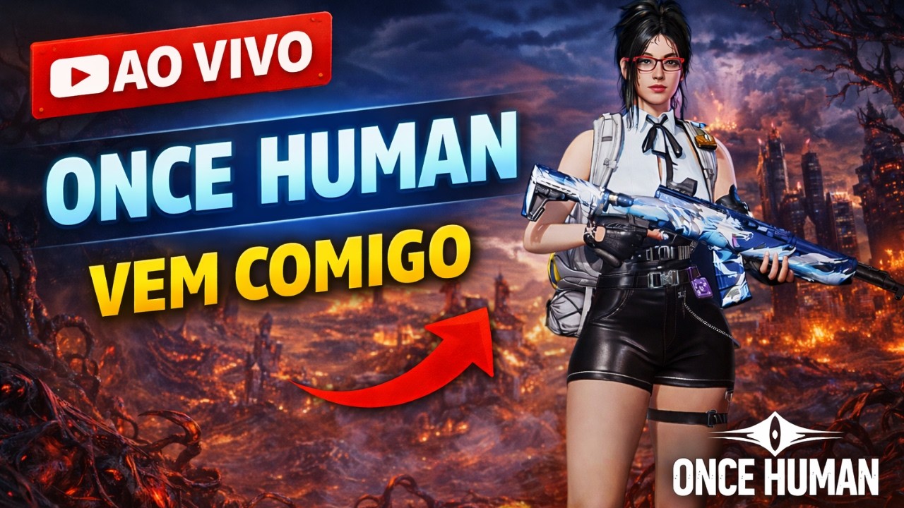 AO VIVO ONCE HUMAN -RESPONDENDO DUVIDAS - DICAS E MUITA RESENHA #oncehuman