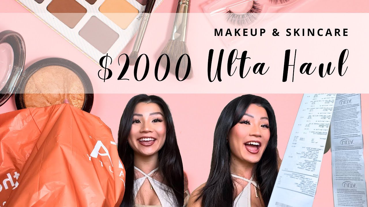 Huge $2000 ULTA MAKEUP & SKINCARE Haul by an ULTA EMPLOYEE | FENTY, NARS, PAT MCGRATH, MAC & MORE!!
