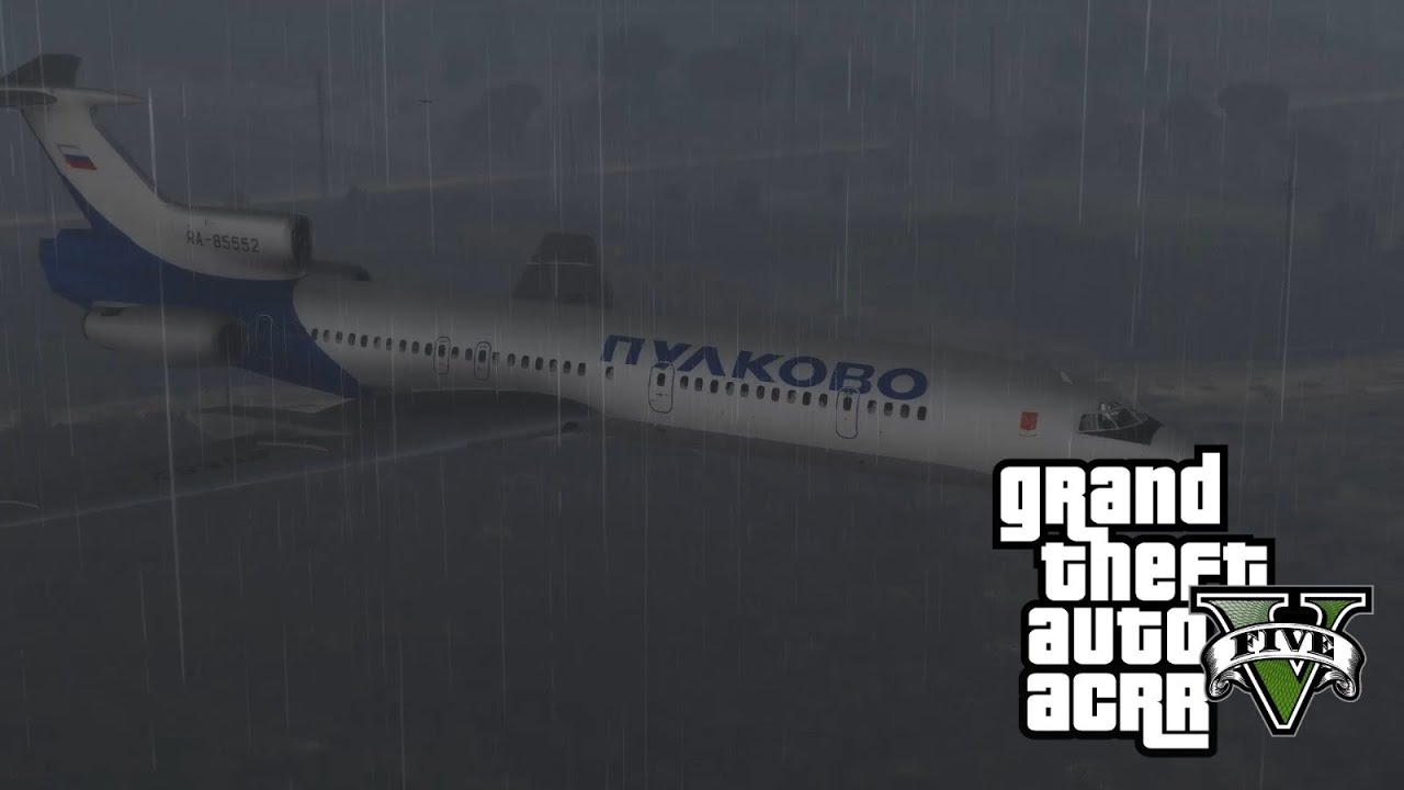 GTA V: Air Crash Reconstruction & Recreation | Pulkovo Aviation Enterprise Flight 612