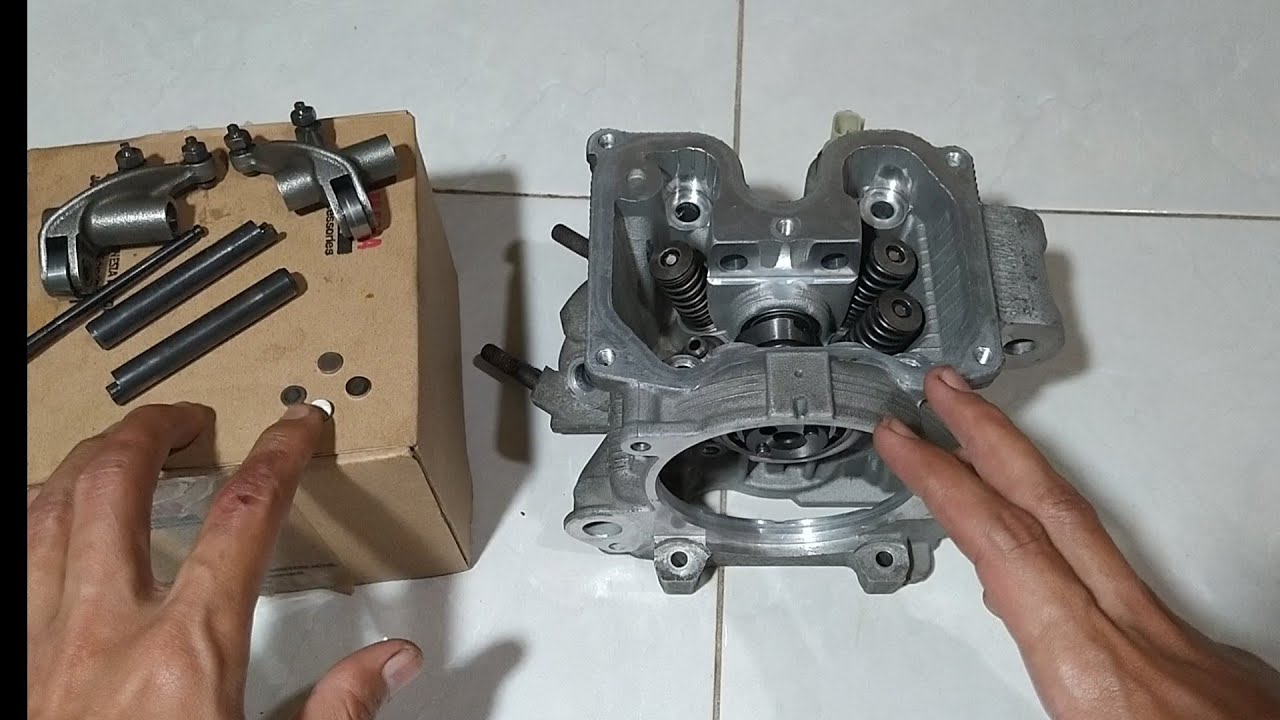Panduan Lengkap Cara pasang Retainer Shim/Sim Klep Vixion MX King